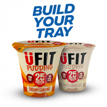 UFIT Puddings Build Your Own Case, 8x 250g