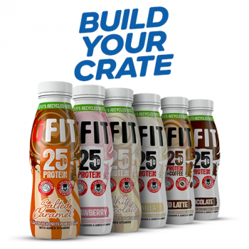 UFIT Protein Shakes 6x 330ml, Build Your Crate