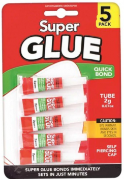 UBL Quick Bond Super Glue - 5x 2ml
