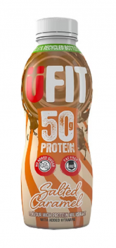 UFit 50g High Protein Shake Drink - Salted Caramel- 500ml