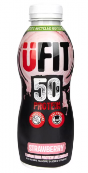 UFit 50g High Protein Shake Drink - Strawberry - 500ml