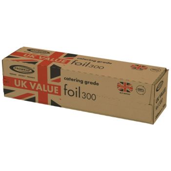 Prowrap UK Value Catering Grade Foil - 300mm x 20m (approx)