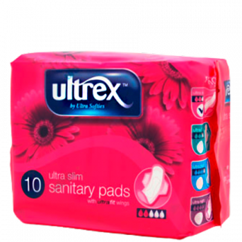 Ultrex - Ultra Slim Sanitary Pads - 10 Pads