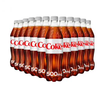 Diet Coke Bottled Drink 12 x 500ml