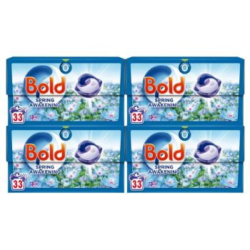 Bold Laundry Pods - Spring Awakening 33 x 4 Washes 