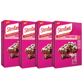 SlimFast Rocky Road Meal Bars 16 x 60g
