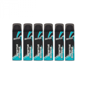Insette Shaving Foam Sensitive Shave (6x 250mls)