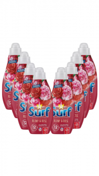 Surf Peony & Rose Liquid Detergent 24 Washes 8 x 648ml