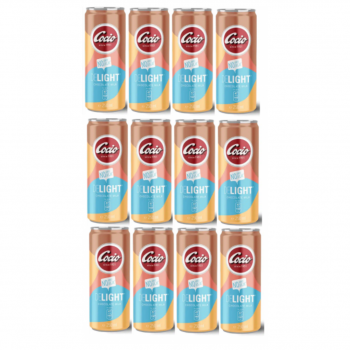 Cocio Delight Chocolate Milk No Added Sugar Drink Cans - 12 x 250ml