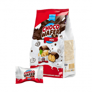 Choco Wafer Mini Hazelnut Cream Biscuits 120g