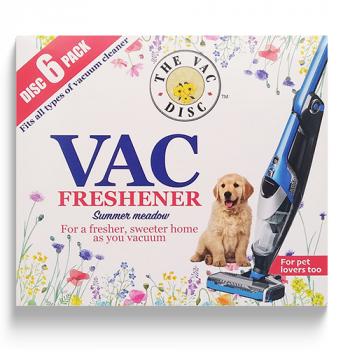 The Vac Disc Vac Freshener Summer Meadow (6 Discs)