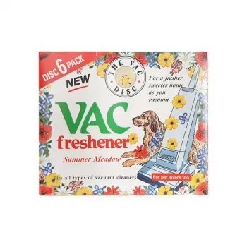 The Vac Disc Vac Freshener Summer Meadow (6 Discs)