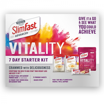Slimfast Advanced Vitality 7 Day Starter Kit 12x Pieces