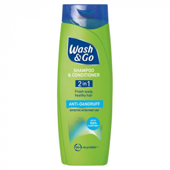  Wash & Go 2 in1 Anti-Dandruff Shampoo & Conditioner 200ml