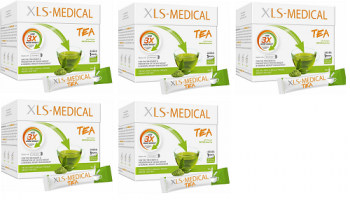 XLS-Medical Tea, Calorie Intake Reducer, 90 Sachets = 30 Day Treatment (5 x Boxes)