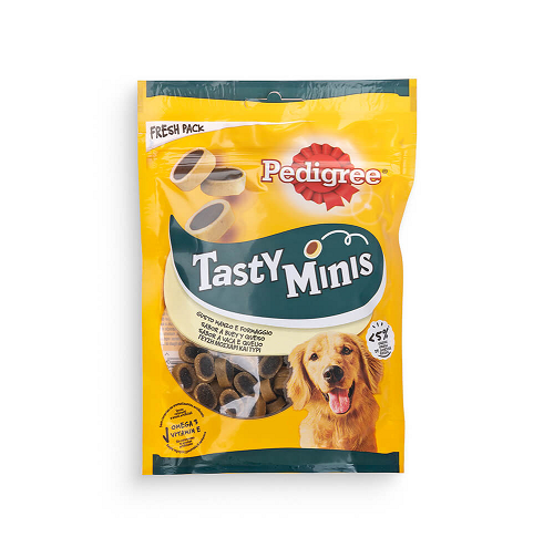 Pedigree Tasty Minis Beef & Cheese 140g