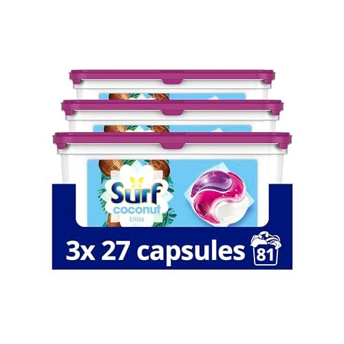 Surf Herbal Extracts 3 in 1 Washing Capsules 3 x 27 capsules (81 washes)