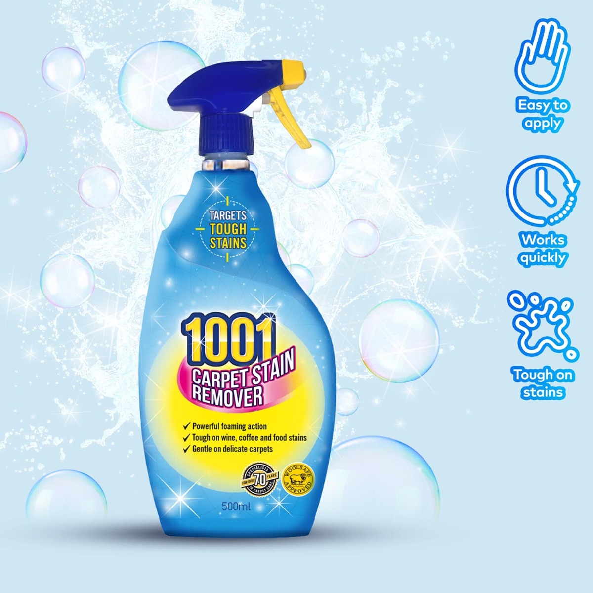 1001 Carpet Stain Remover Spray 500ml