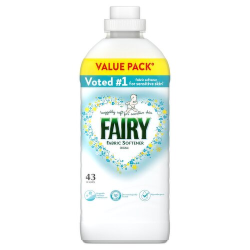 Fairy Non Bio Fabric Softener 43 Wash, 1419ml