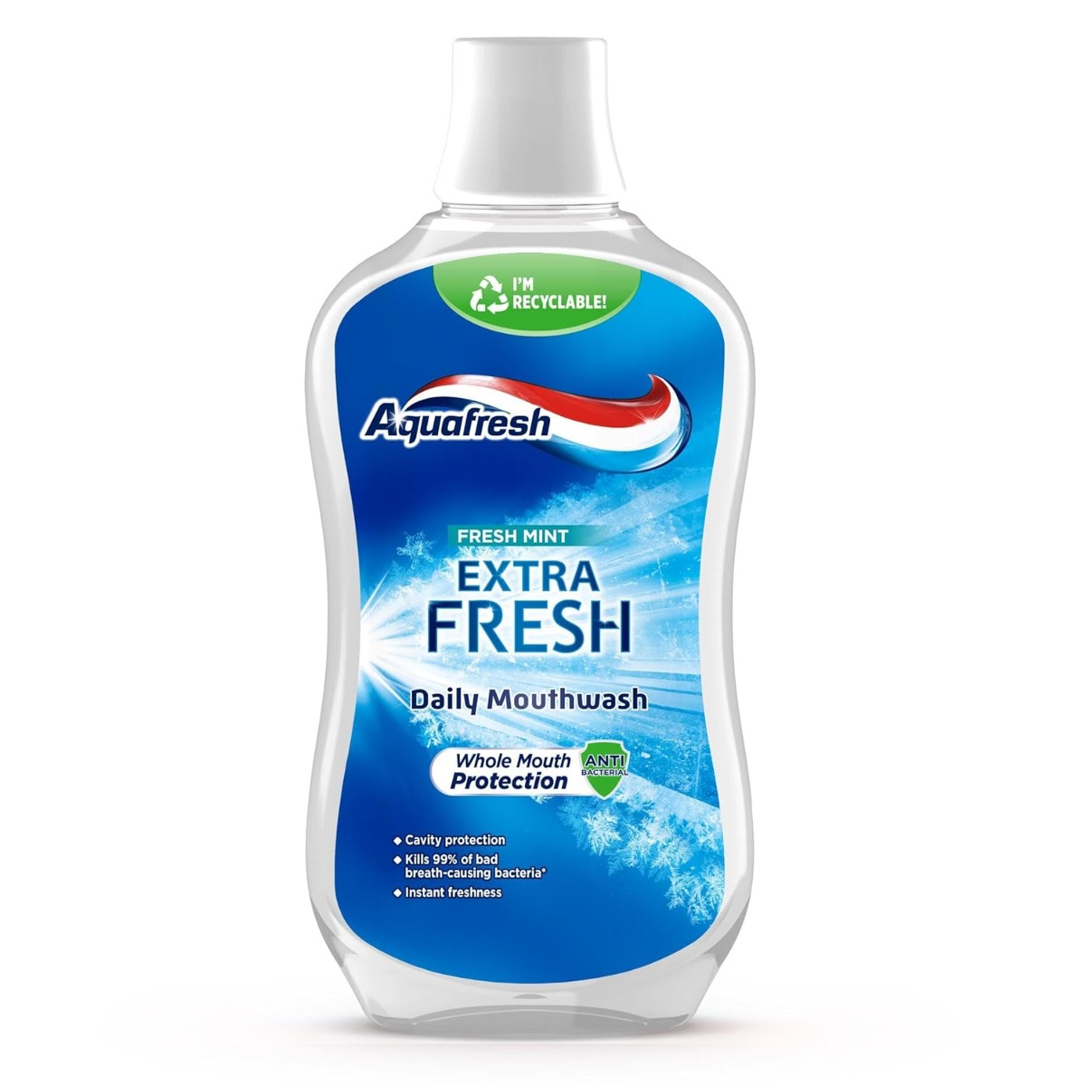 Aquafresh Fresh Mint Extra Fresh 8x500ml