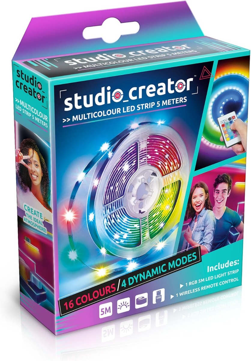 Studio Creator LED Colour Strip Light, 5M