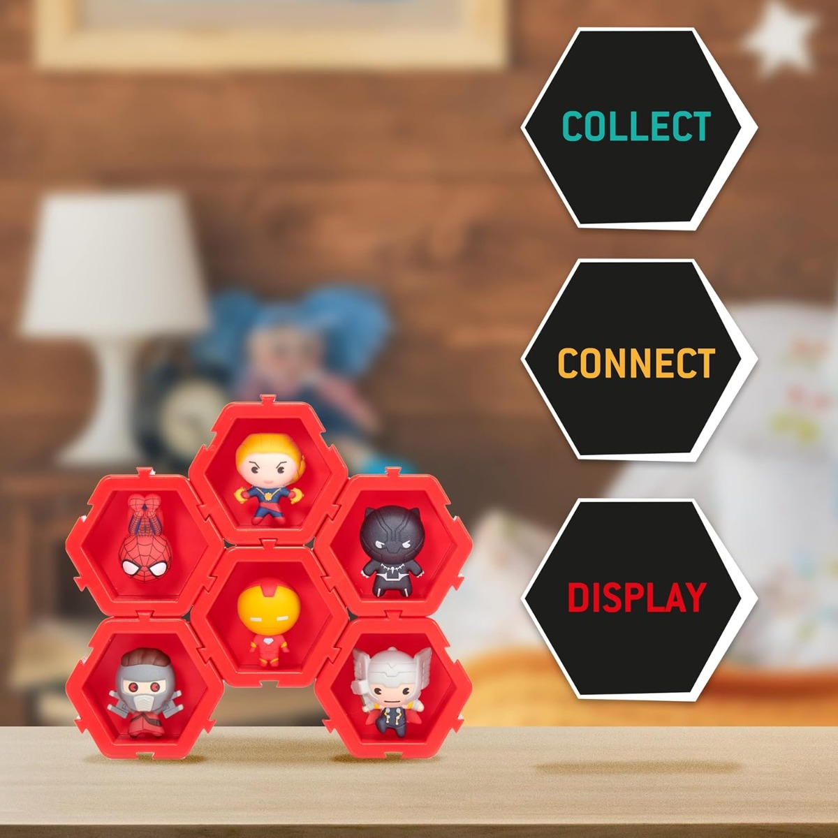 WOW! PODS - Nano Pods Marvel 6 Pack Collectible Figures