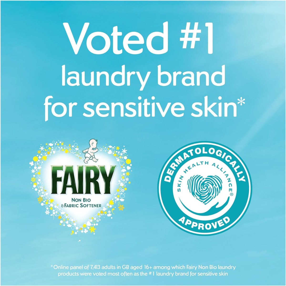 Fairy Non Bio Fabric Softener 43 Wash, 1419ml