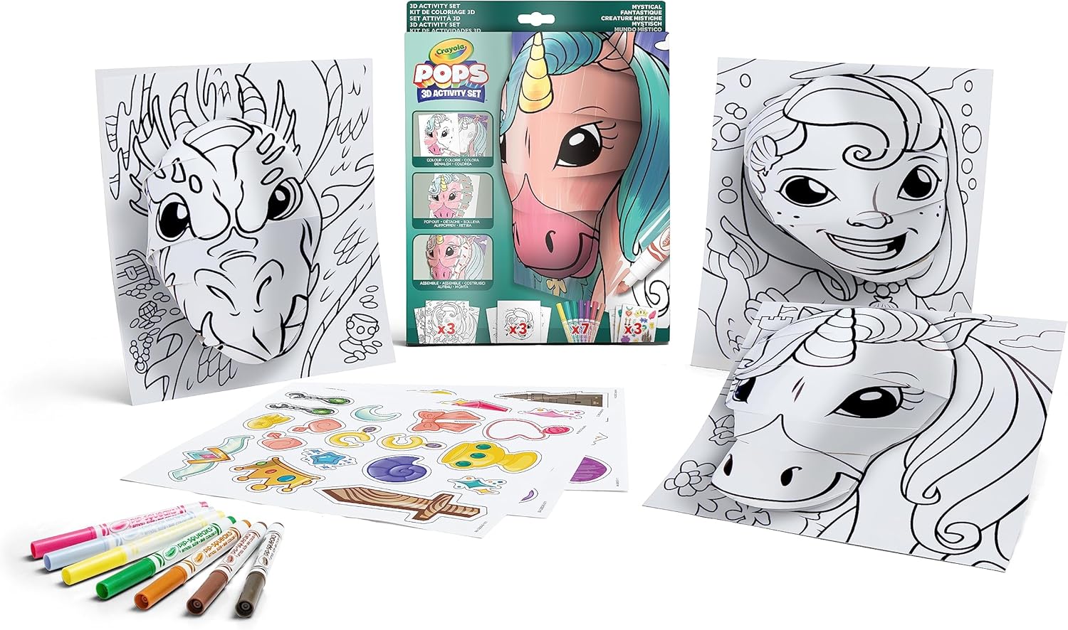 CRAYOLA POPS Unicorn 3D Activity Set