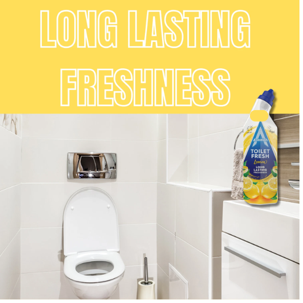 Astonish Toilet Fresh Gel Lemon Scent 12 x 750ml 