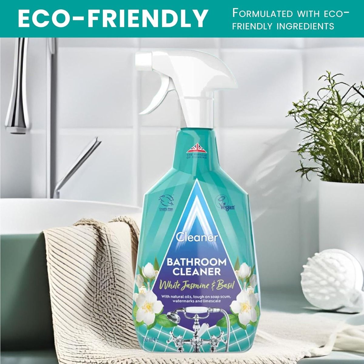 Astonish Bathroom Cleaner White Jasmine & Basil 750ml