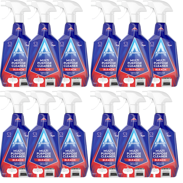Astonish Multi-Purpose Cleaner Bleach 12 x 750ml
