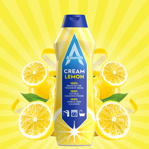 Astonish Cream Lemon Cleaner 500ml 