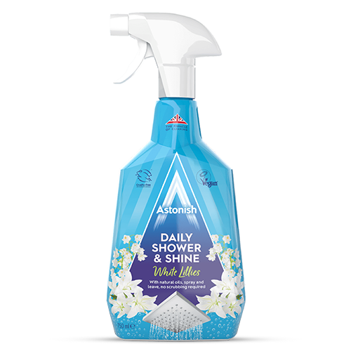 Astonish Daily Shower & Shine White Lilies 12 x 750ml