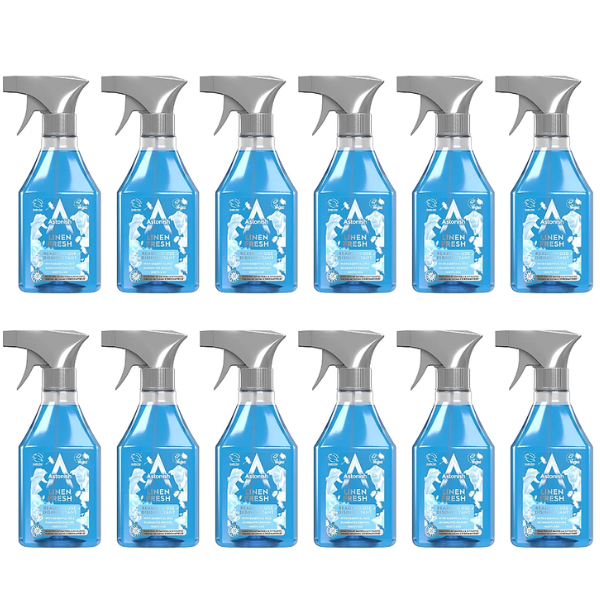 Astonish Disinfectant Spray Ready to Use Linen Fresh Trigger Spray 12 x 550ml