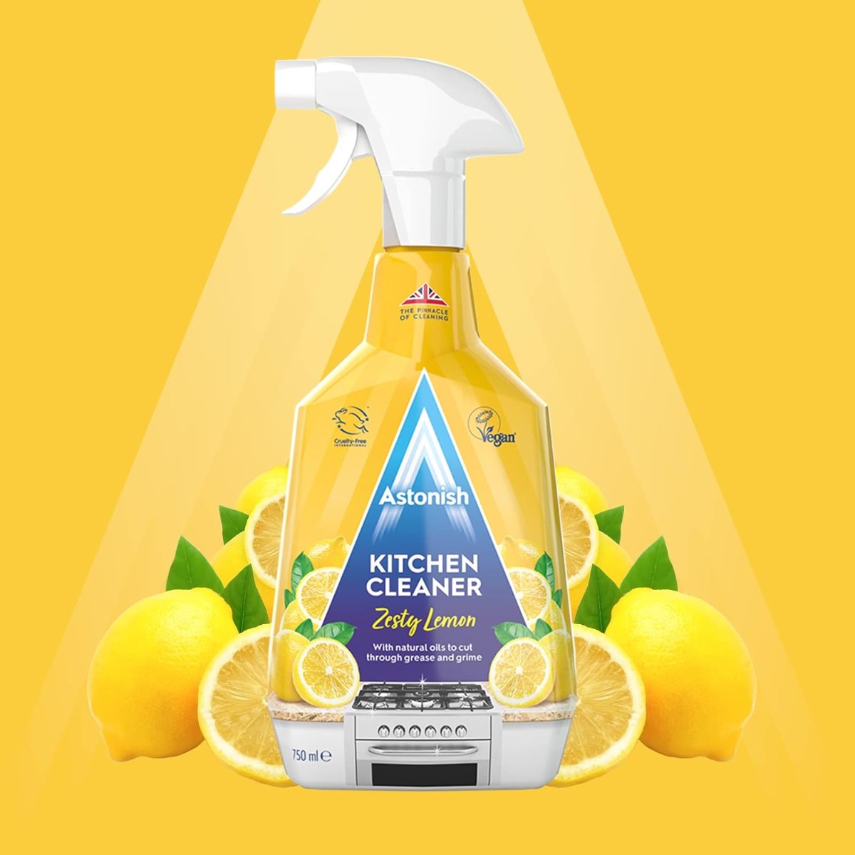 Astonish Kitchen Cleaner Zesty Lemon 750ml