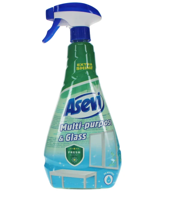 Asevi Multi-Purpose & Glass Cleaner 750ml