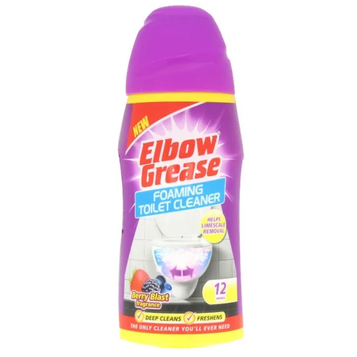 Elbow Grease Foaming Toilet Cleaner Berry Blast 500g