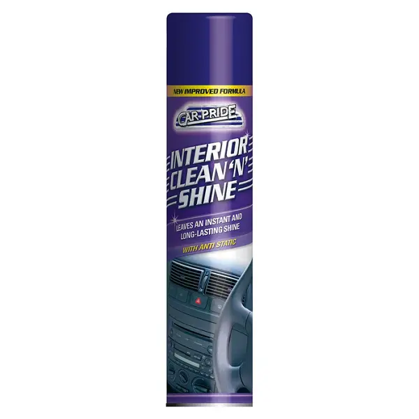 Car Pride Interior Clean 'N' Shine Spray 300ml 
