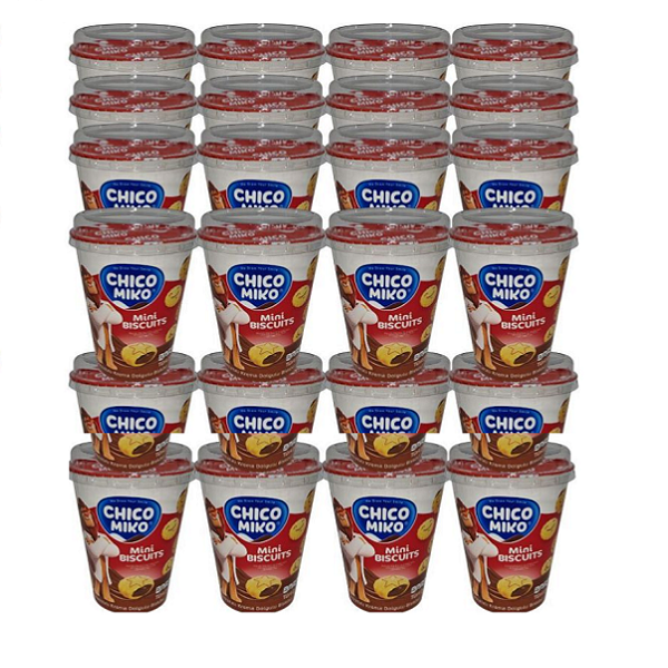 Chico Miko Mini Choc Biscuits 24 x 125g