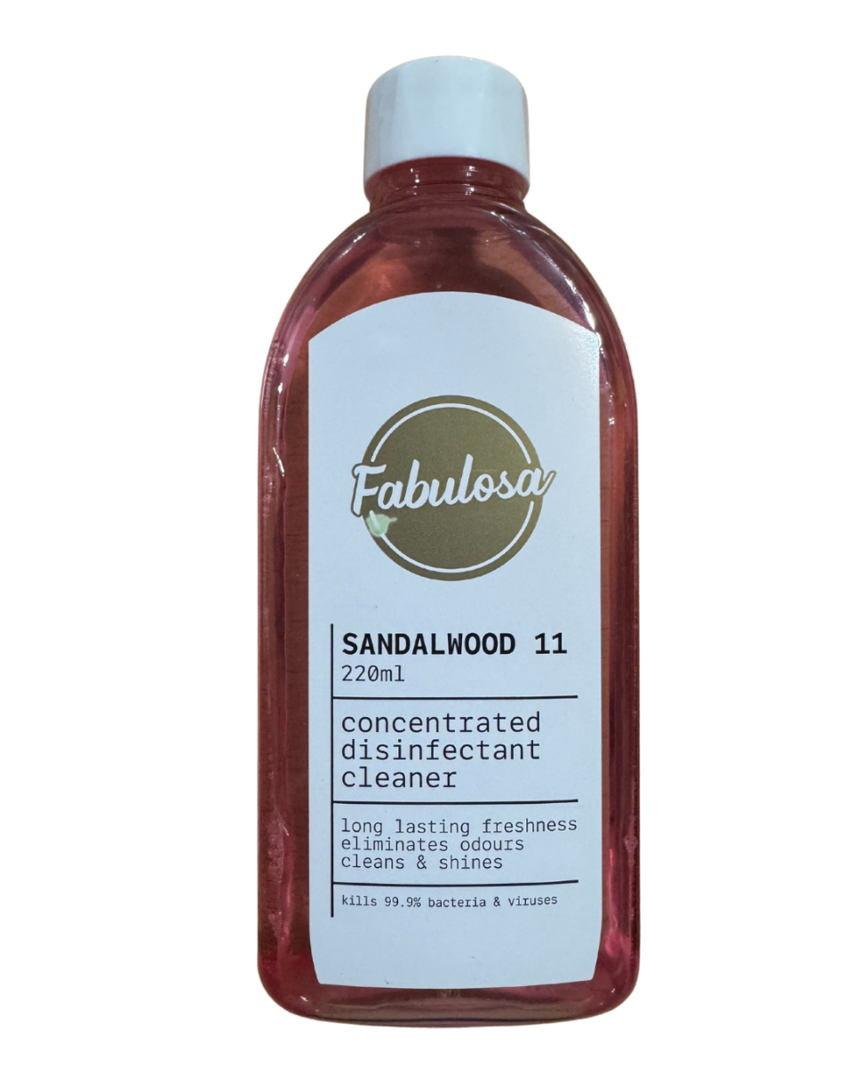 Fabulosa Concentrated Disinfectant Cleaner Sandalwood 220ml