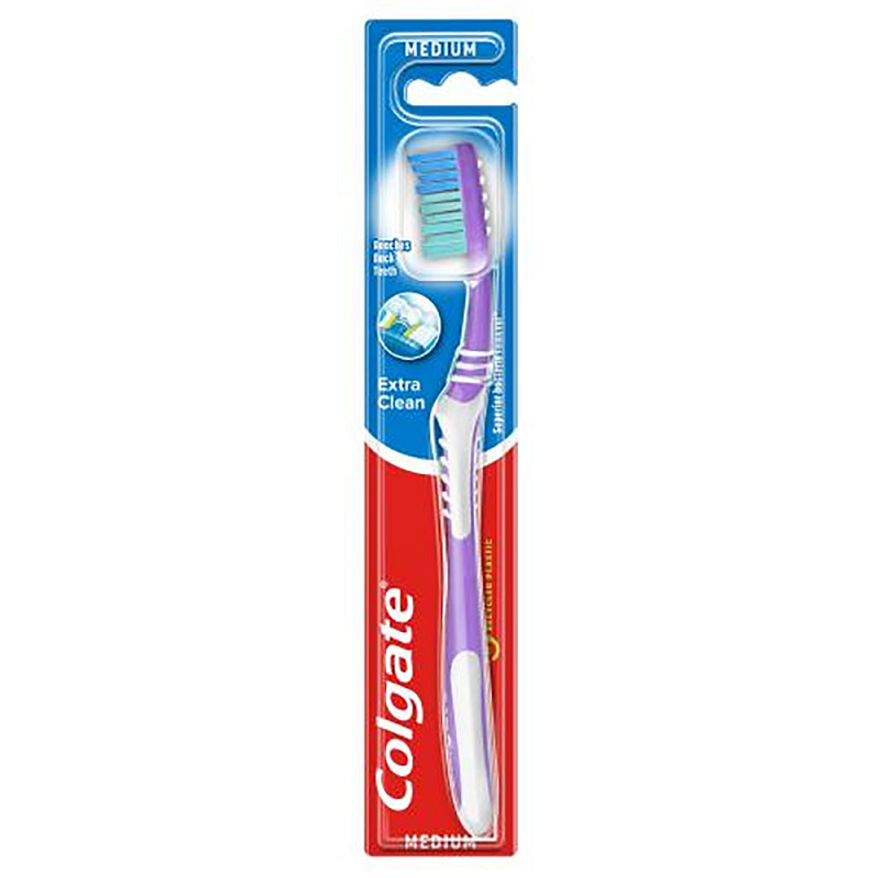 Colgate Medium Extra Clean Toothbrush 1pc