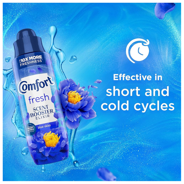  Comfort Fresh Blue Skies Liquid Scent Booster Elixir 342ml 