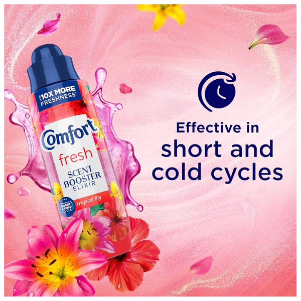 Comfort Fresh Tropical Lily Liquid Scent Booster Elixir 342ml