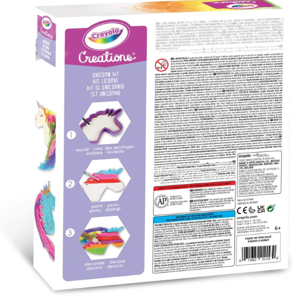 Crayola Creations Unicorn Kit With Clay