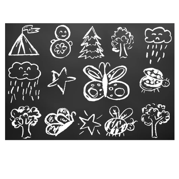 Crayola White Chalk 12 pcs x 6 Packs