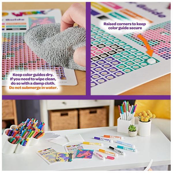 Crayola Wixels Wash & Reuse - Unicorn