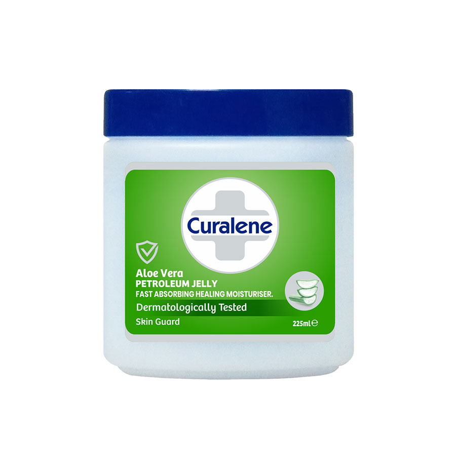 Curalene Aloe Vera Petroleum Jelly 4 x 10ml Pocket Size Pots