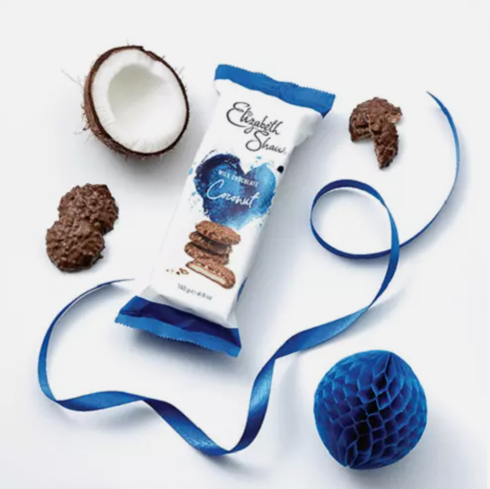 Elizabeth Shaw Milk Chocolate Coconut Biscuits 140g 