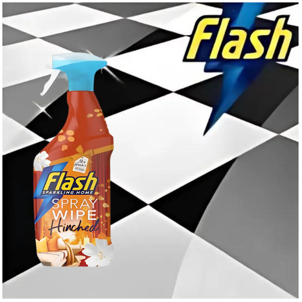 Flash Spray Wipe Hinched Cosy Season All Purpose Cleaner 10 x 800ml 