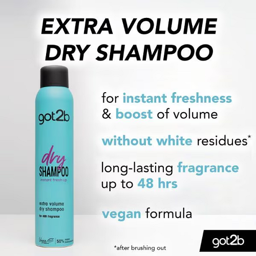 Got2b Dry Shampoo Extra Volume 200ml